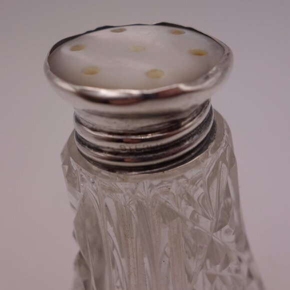 Set of Two 925 Sterling Silver Top Salt Shakers - Picture 15 of 16